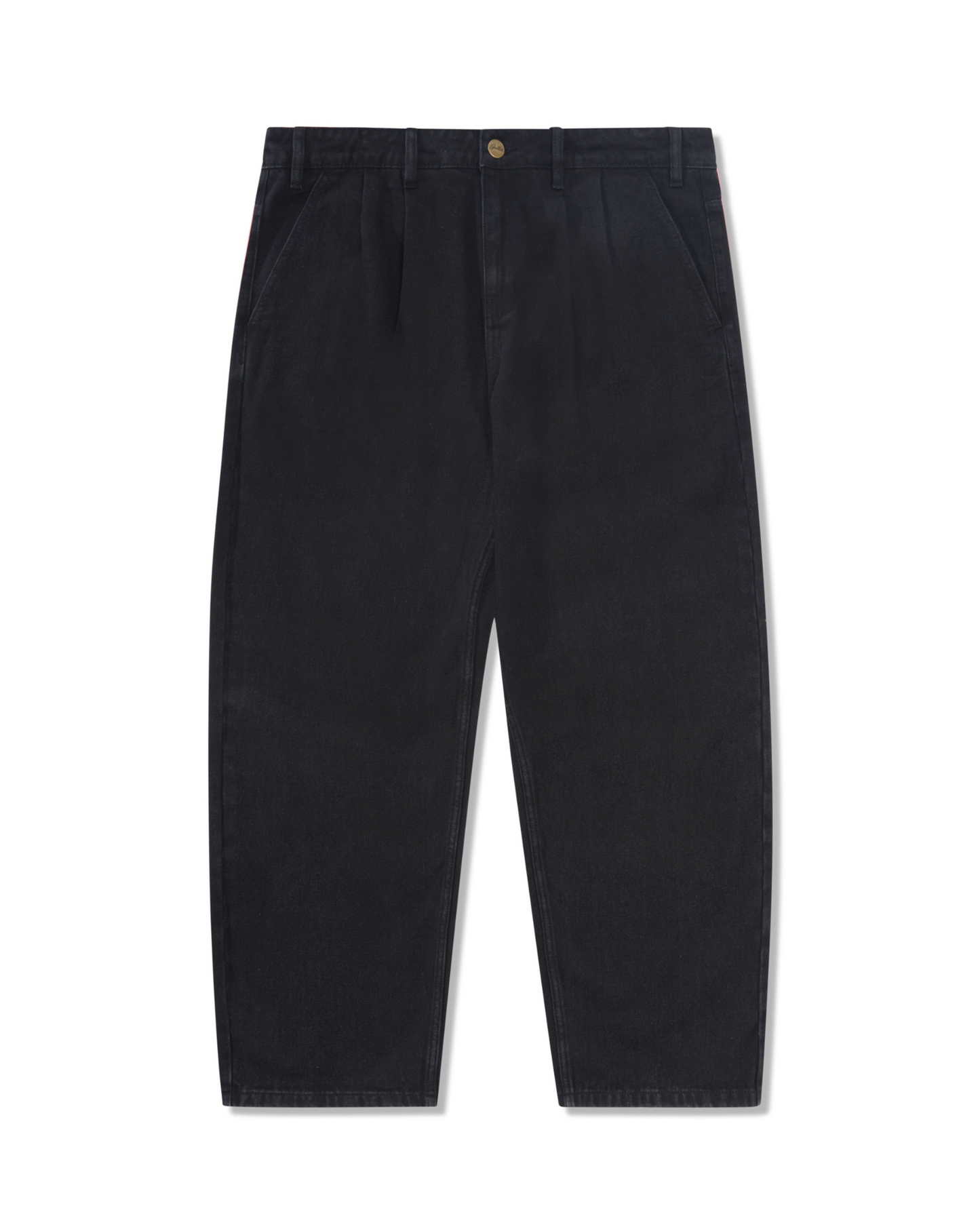 BUTTER GOODS | Blue Note Pleated Denim Jeans - Washed Black