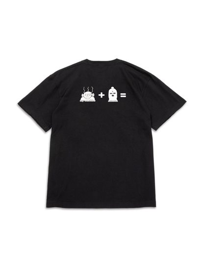 MxMxM x TOY MACHINE " Toy+MMM" Tee - Black