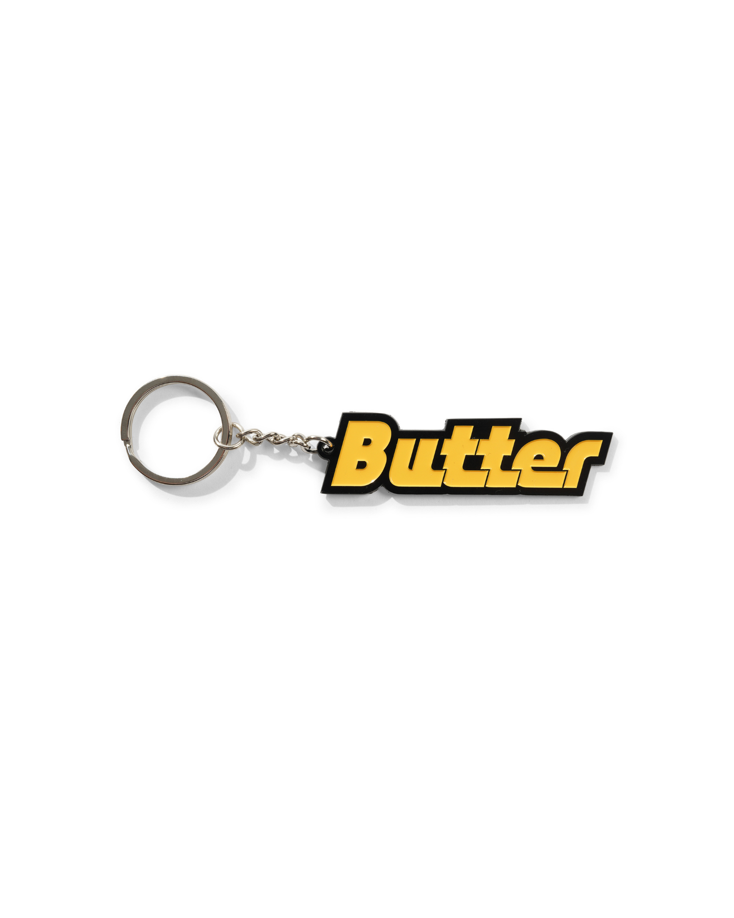 BUTTER GOODS Transit Enamel Key Chain - Yellow