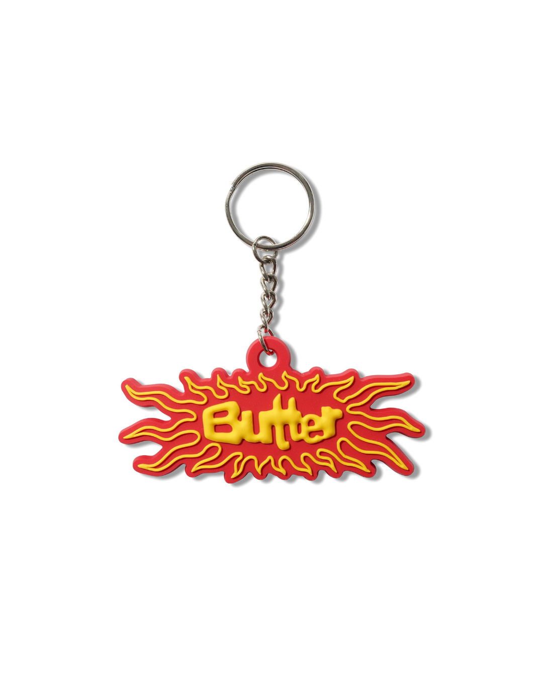 BUTTER GOODS Solar Keychain - Red