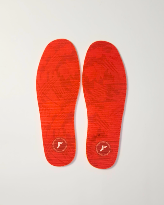 FP Kingfoam Flat Mid Insoles 5 mm.- Red Camo