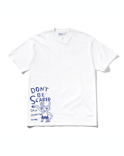 BUTTER GOODS | DANIEL JOHNSTON Don't Be Scared Tee - White