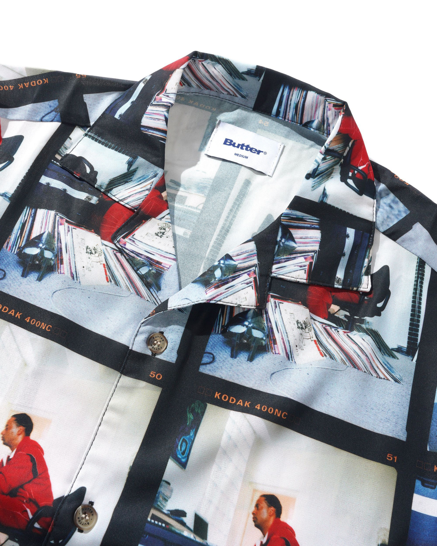 BUTTER GOODS x MADLIB Bomb Shelter Rayon Shirt - Multi