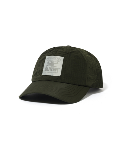 BUTTER GOODS Terrain 6 Panel Cap - Faded Black