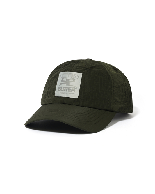 BUTTER GOODS Terrain 6 Panel Cap - Faded Black