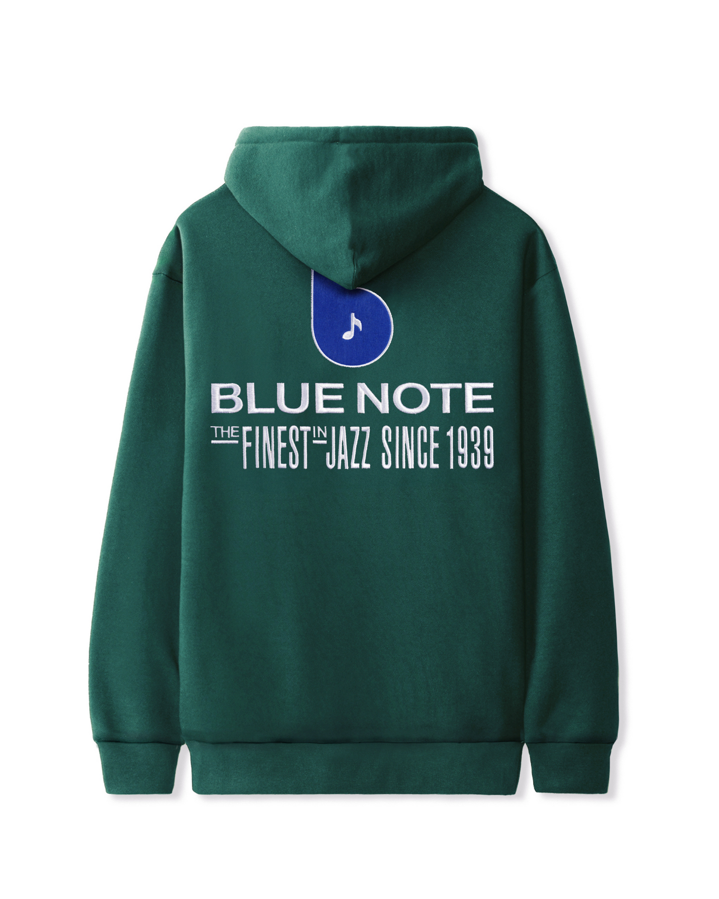 BUTTER GOODS | Blue Note Finest Logo Pullover Hood - Forest / L