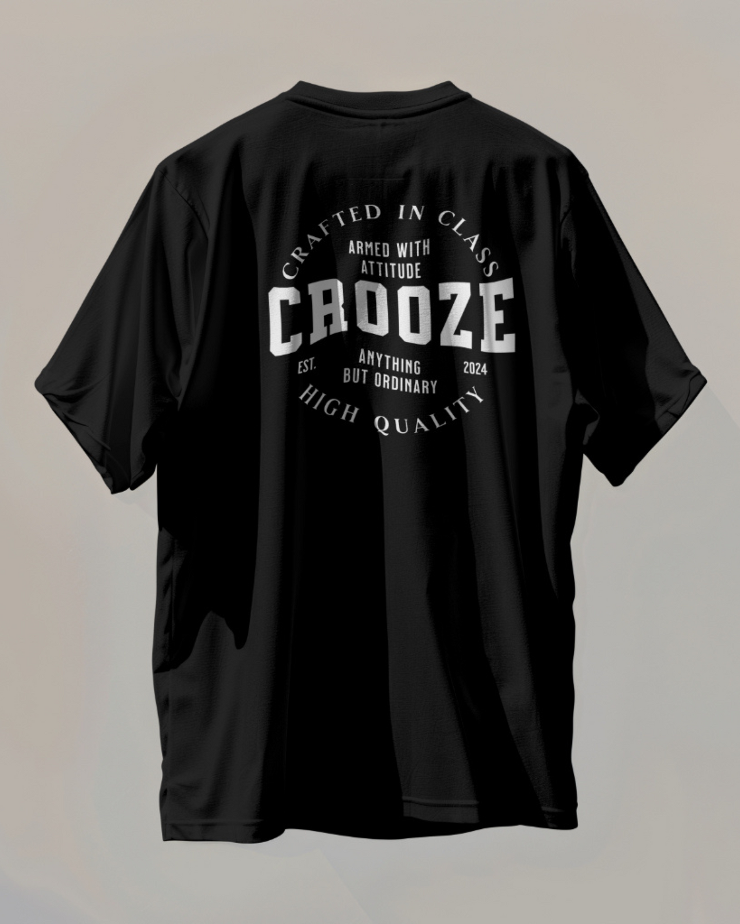 CROOZE Impress Premium Tee - Black