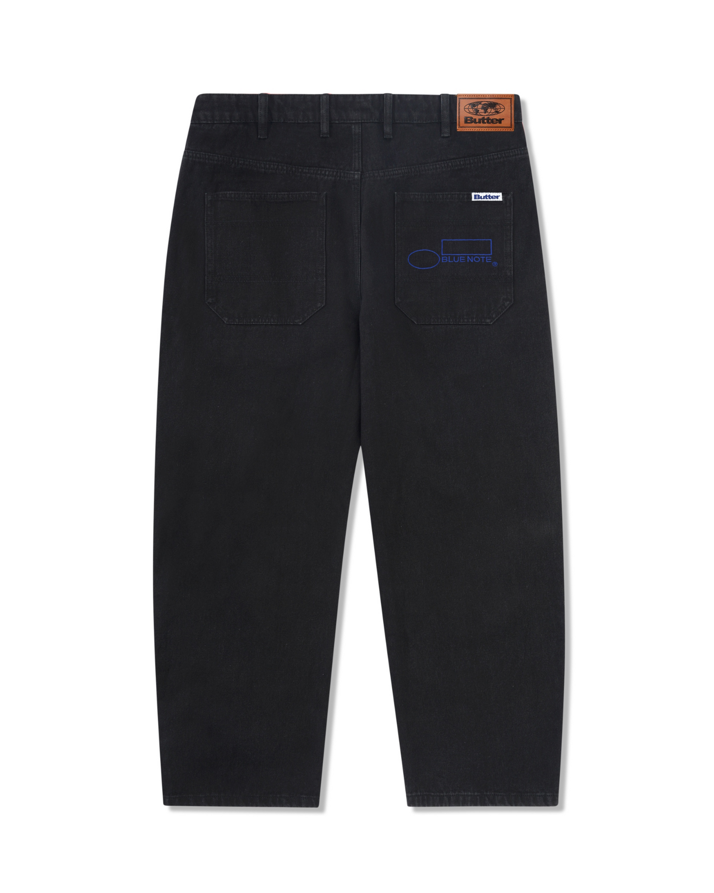 BUTTER GOODS | Blue Note Pleated Denim Jeans - Washed Black