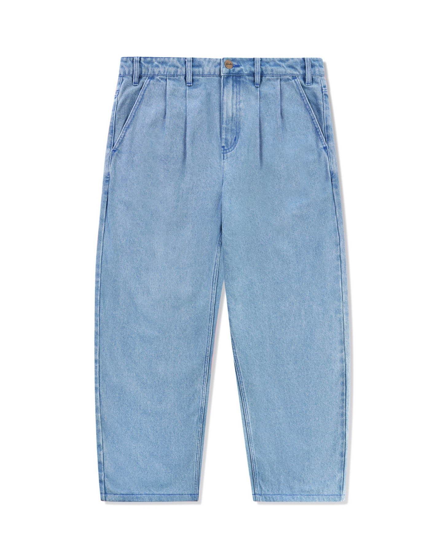 BUTTER GOODS | Blue Note Pleated Denim Jeans - Washed Indigo