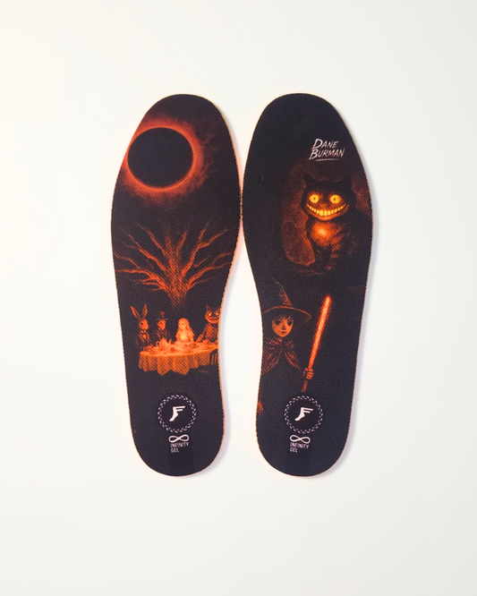 FP Kingfoam Flat Hi Insoles 7 mm.- Dane Burman Tea Party