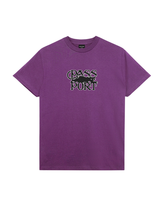 Passport Slinkin Tee - Eggplant