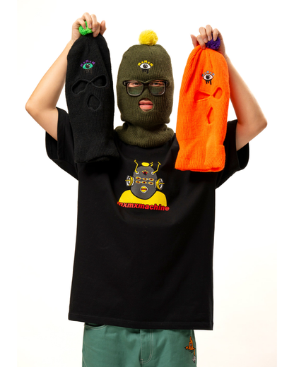 MxMxM x TOY MACHINE " Toy+MMM" Tee - Black