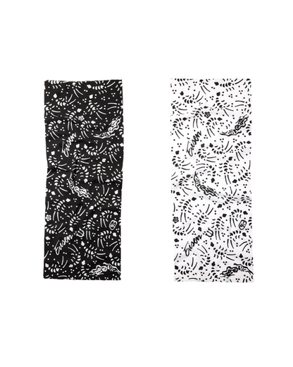 EVISEN Shrimp Chirashi Tenugui Towel - White