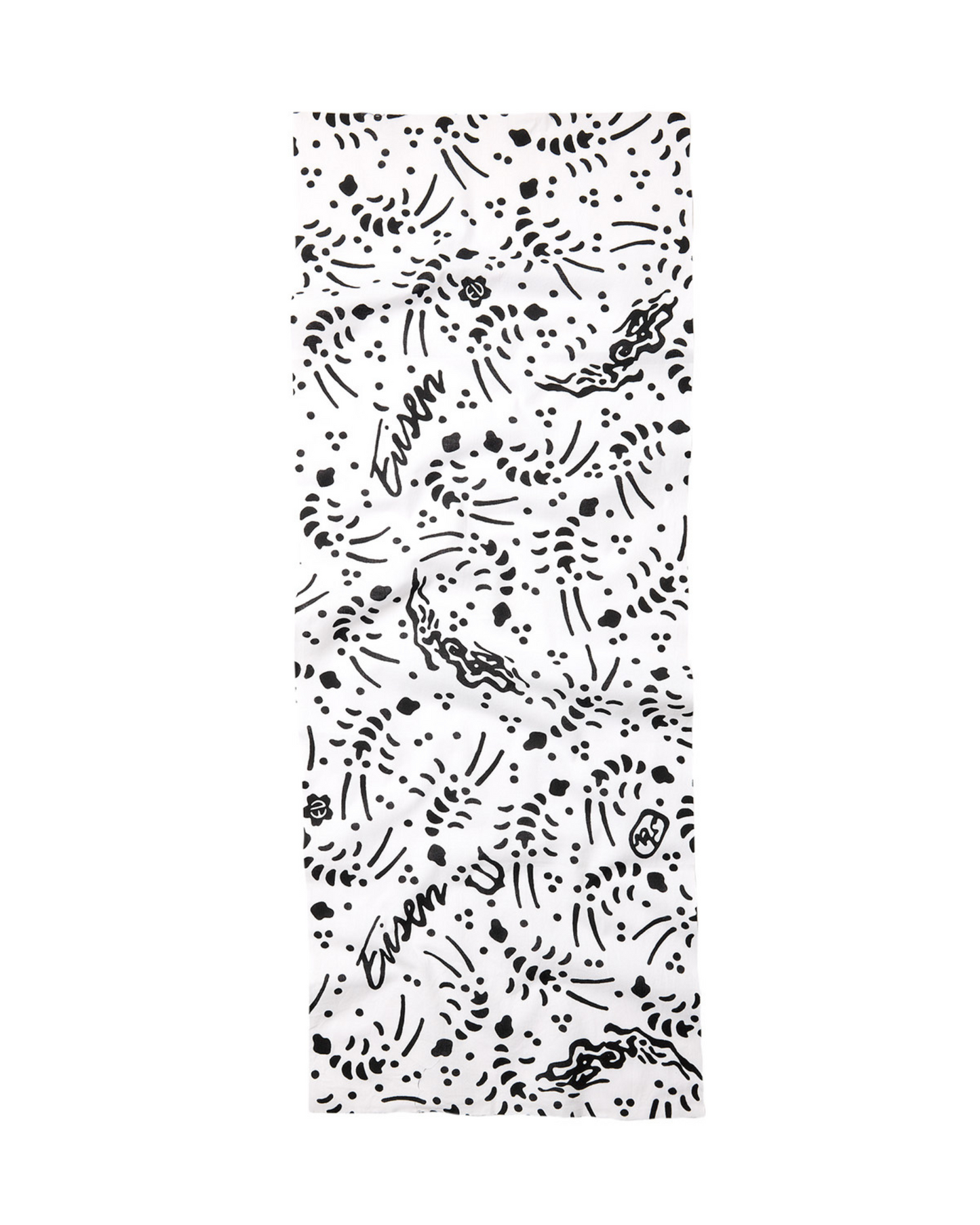 EVISEN Shrimp Chirashi Tenugui Towel - White