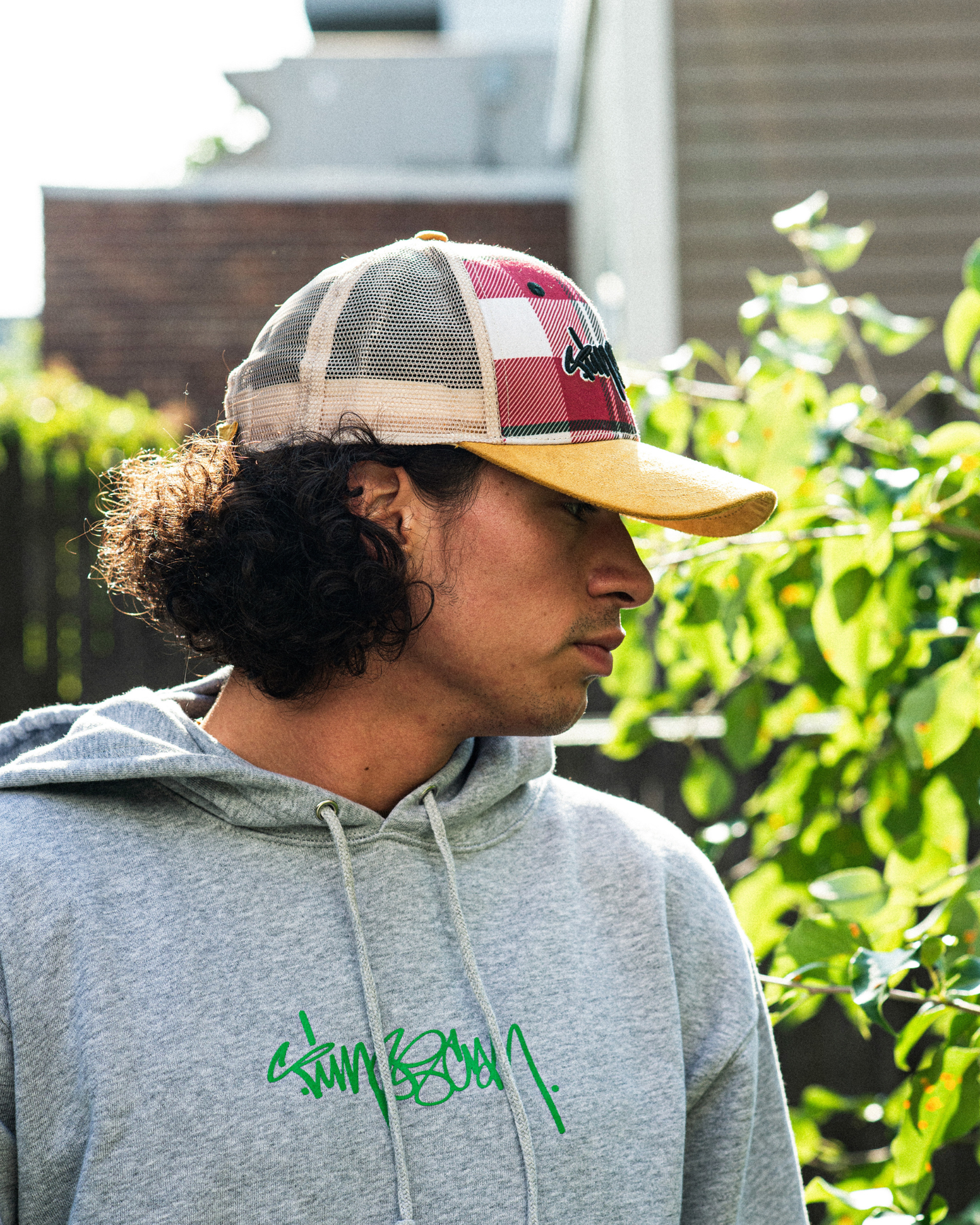 TIMESCAN Script Cap - Flannel