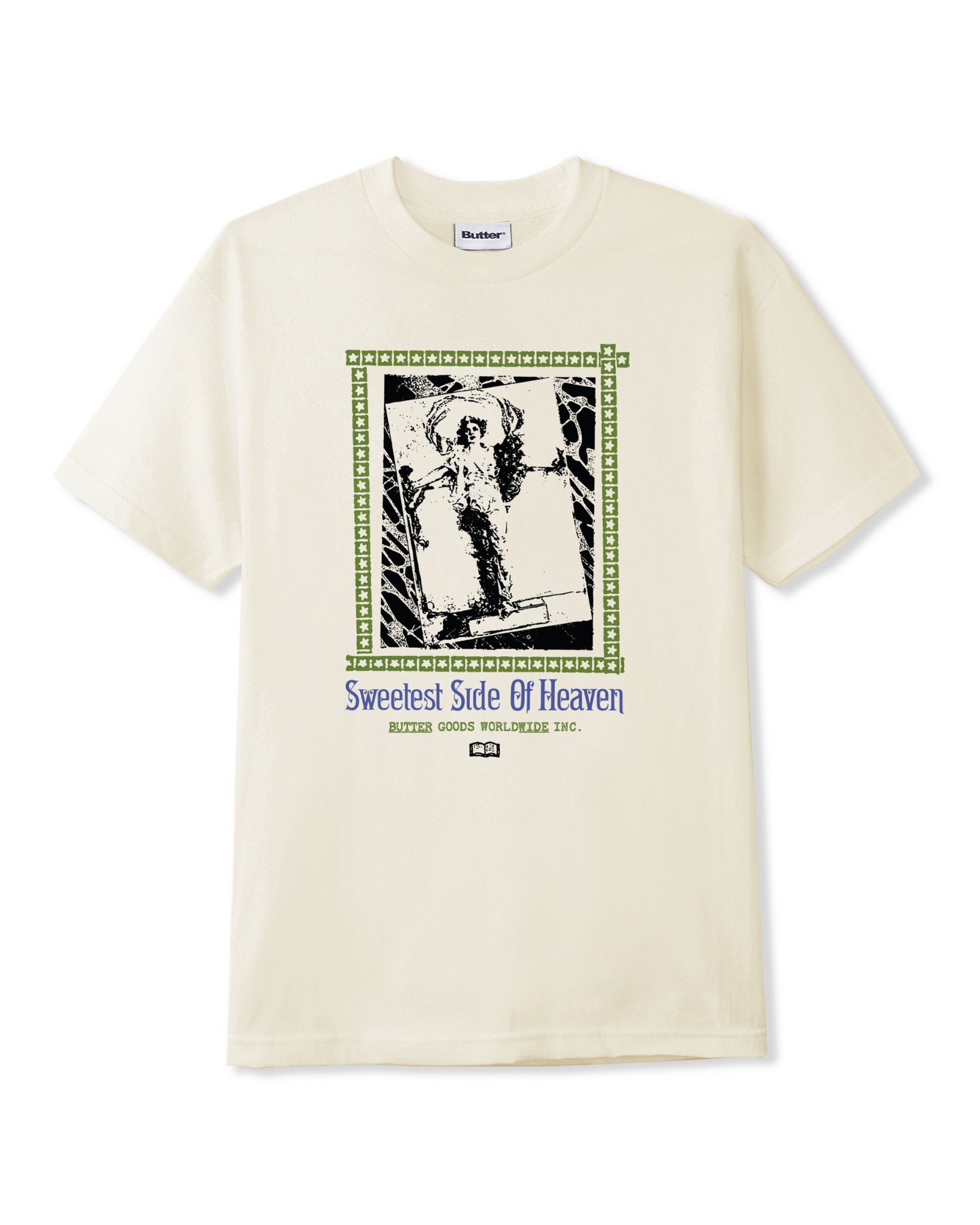 BUTTER GOODS Angel Tee - Cream