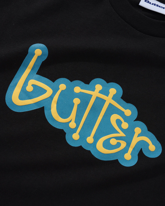 BUTTER GOODS Connection Tee - Black