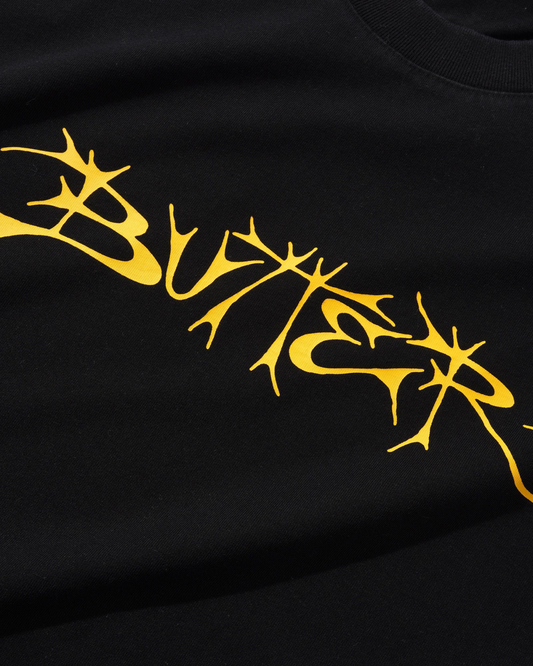BUTTER GOODS Scrawling Tee - Black