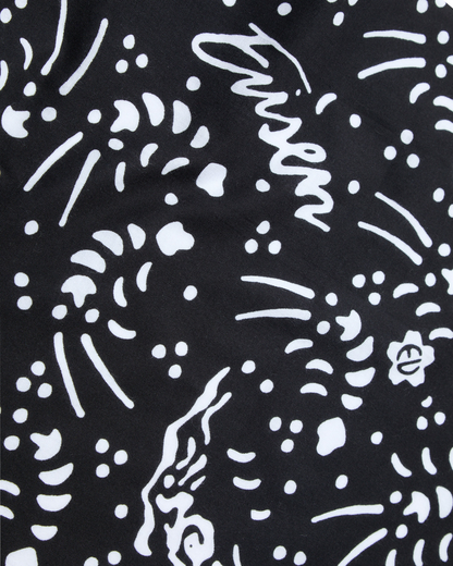 EVISEN Shrimp Chirashi Tenugui Towel - White