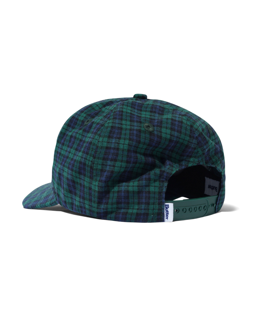 BUTTER GOODS Collegiate 6 Panel Cap - Plaid