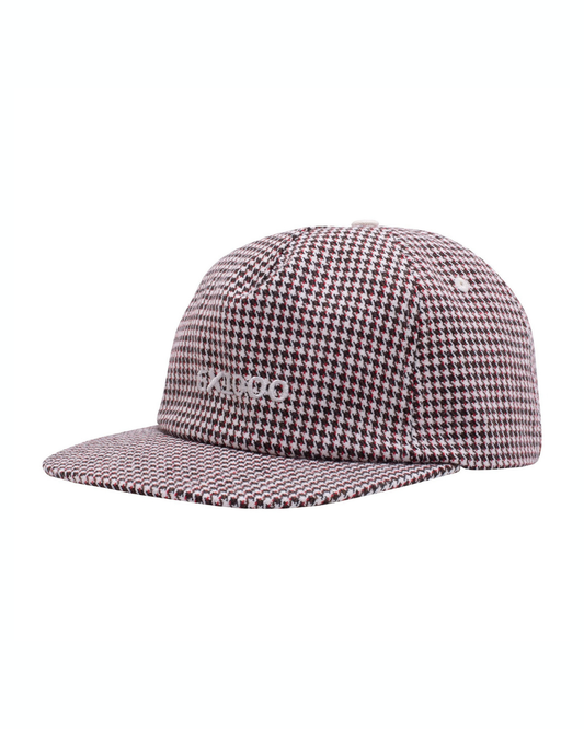 GX1000 Mini OG Logo Houndstooth Hat - White/Black