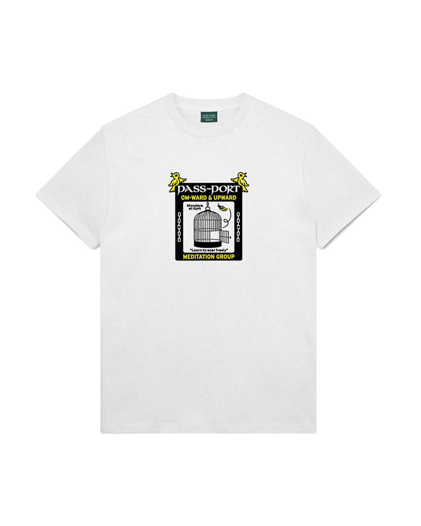 Passport Transcendental Organic Tee - White