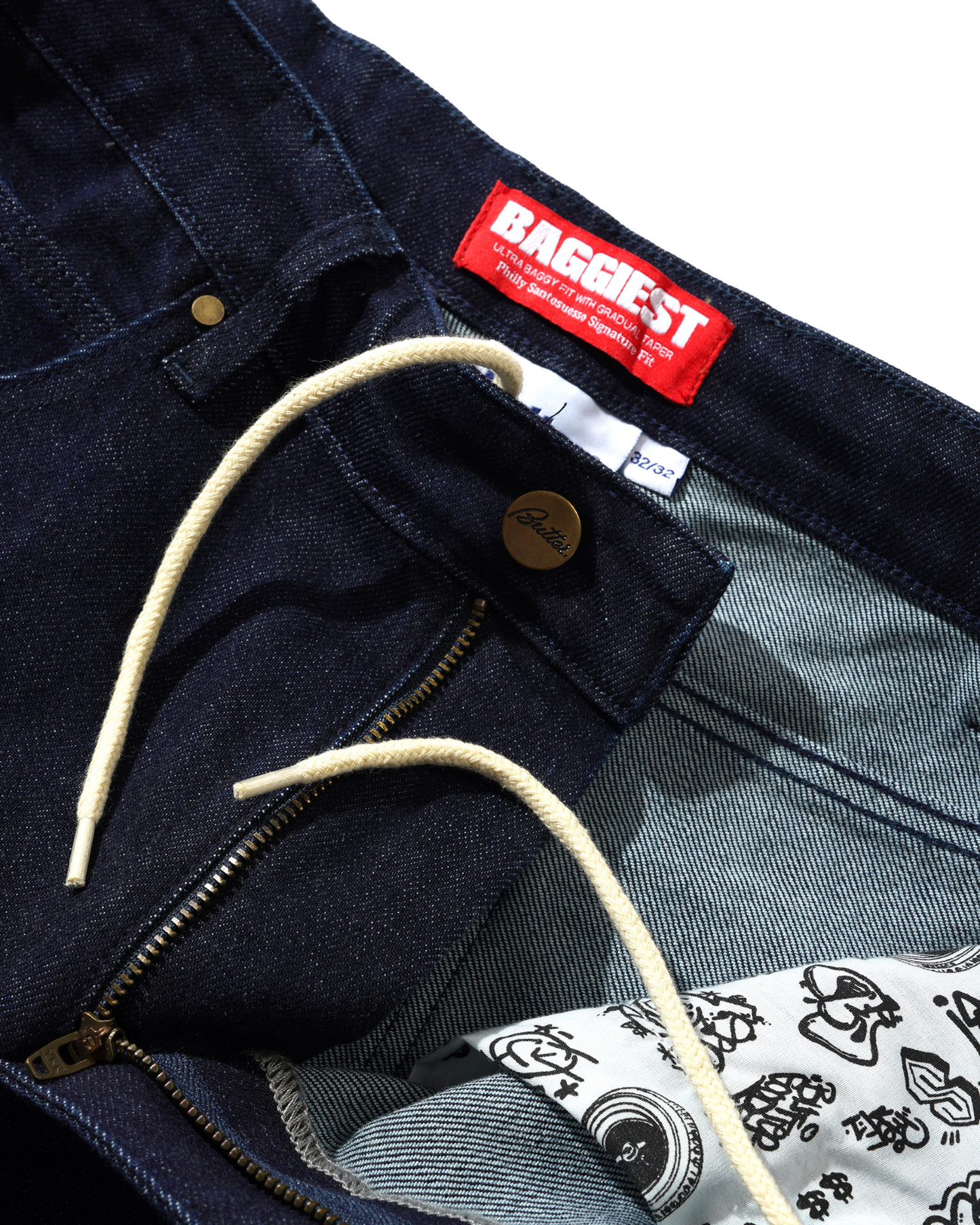 BUTTER GOODS Santosuosso Denim Jeans - Cordura Denim