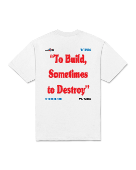 COME SUNDOWN Precision S/S Tee - White