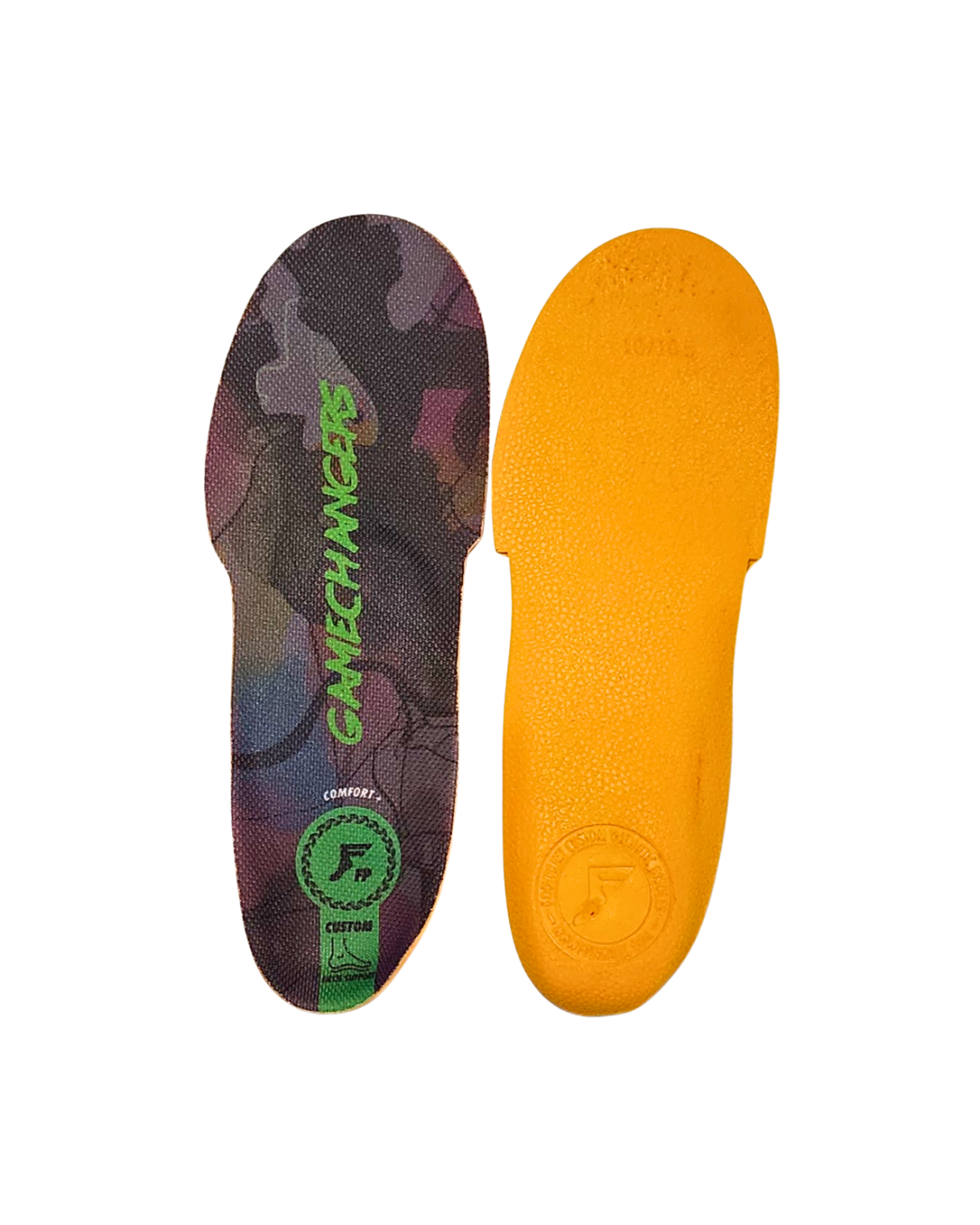 FP Gamechanger Low Insoles - Black Camo/Green
