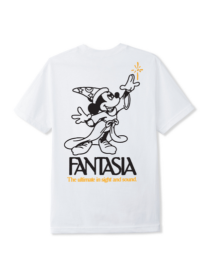 BUTTER GOODS x Disney Sight And Sound Tee - White