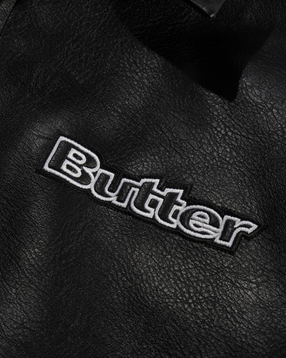 BUTTER GOODS Isaac Hayes Bomber Jacket - Black