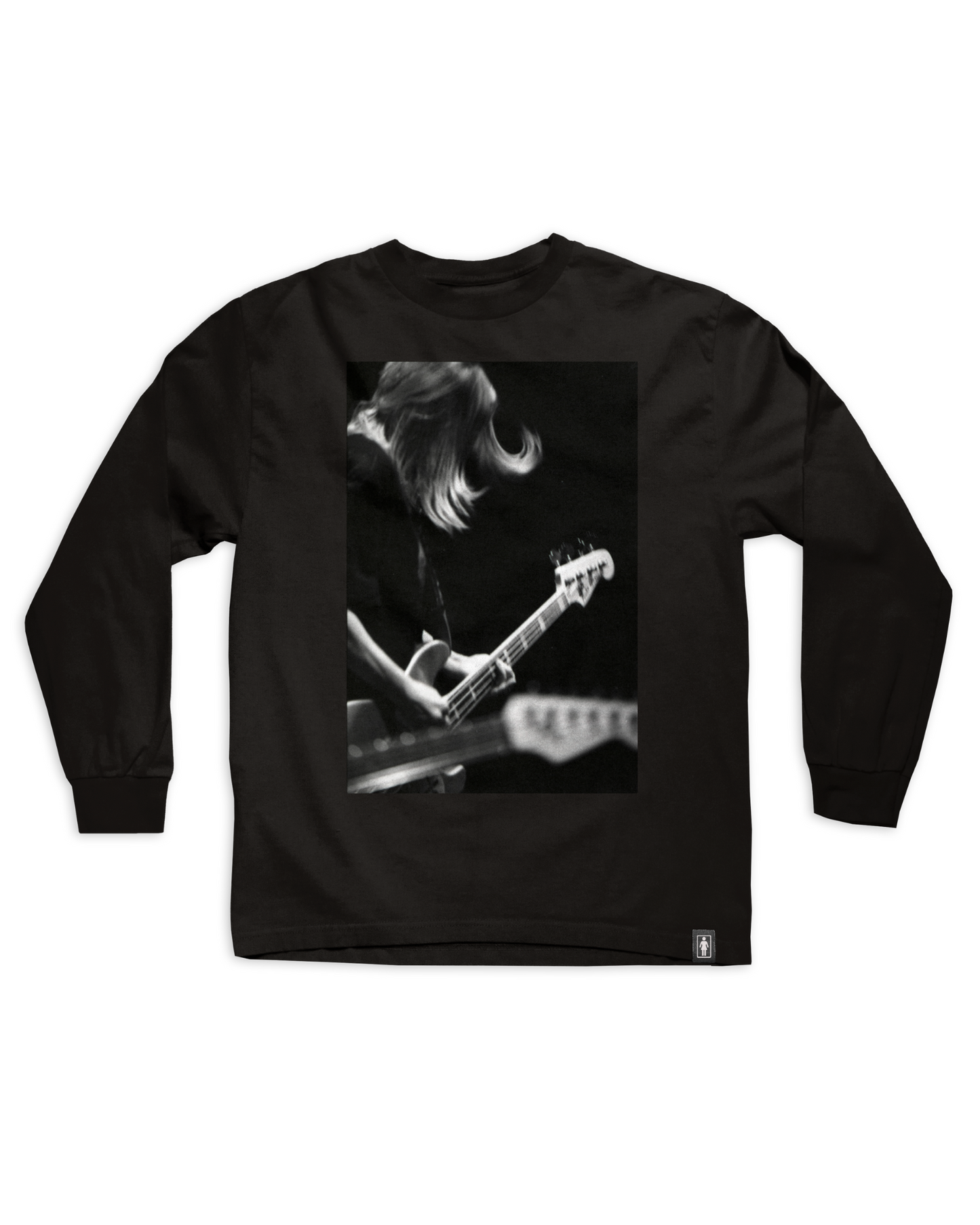 GIRL Kim Gordon L/S Tee - Black