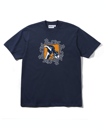 BUTTER GOODS Hammer Tee - Midnight
