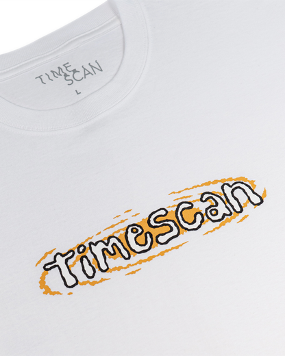 TIMESCAN Twister Tee - White