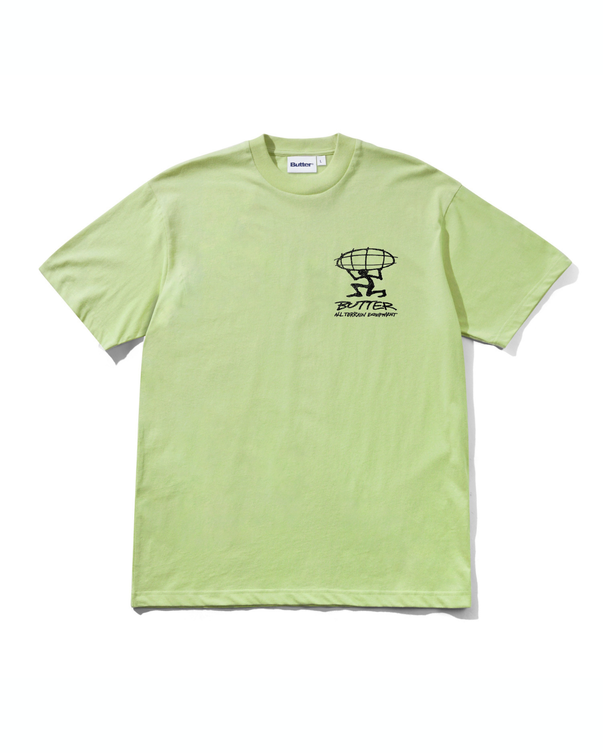BUTTER GOODS Terrain Tee - Pistachio