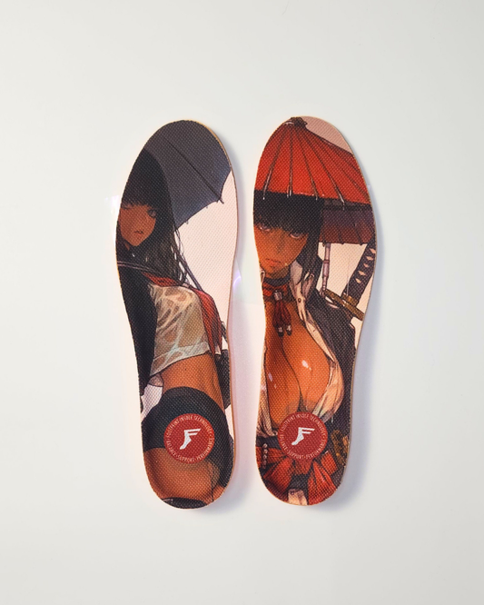 FP Kingfoam Elite Quantum-Heel Hi Infinity Foam Insoles - Umbrella Samurai