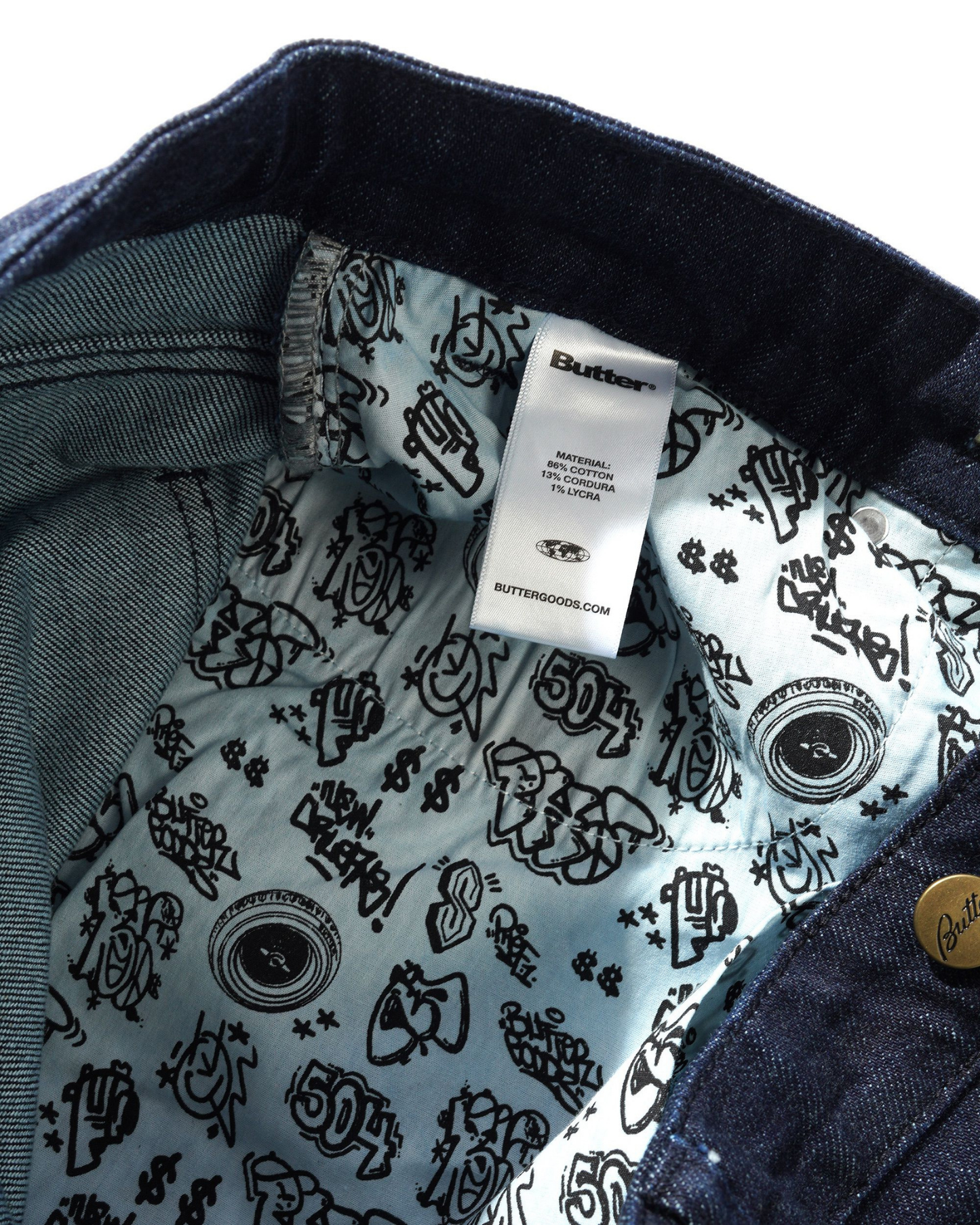 BUTTER GOODS Santosuosso Denim Jeans - Cordura Denim