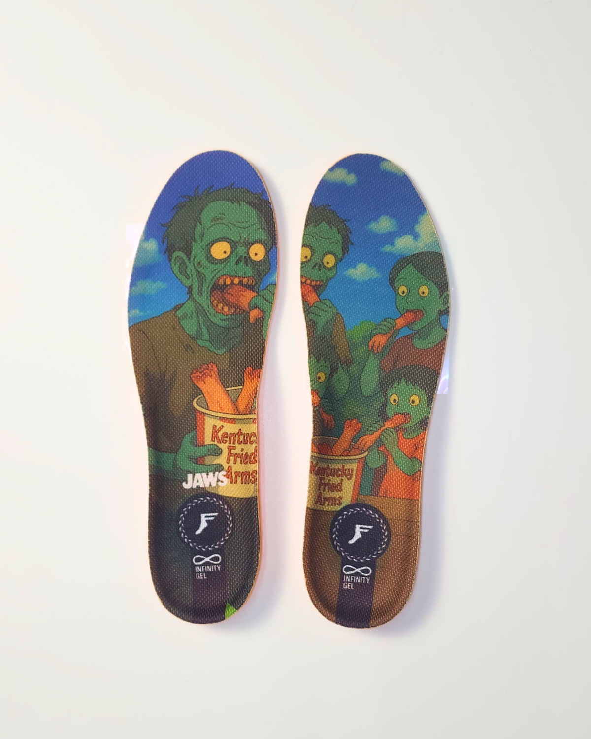 FP Kingfoam Elite Quantum-Heel Hi Infinity Foam Insoles - Jaws KFA