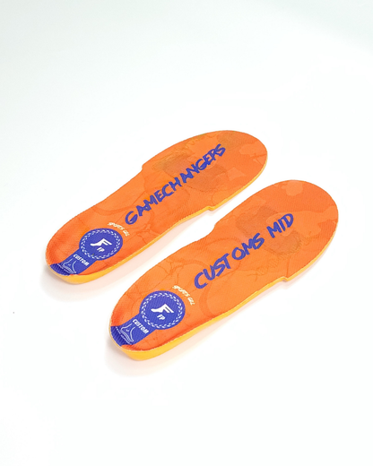 FP Gamechanger Sport Mid Insoles - Sport Orange