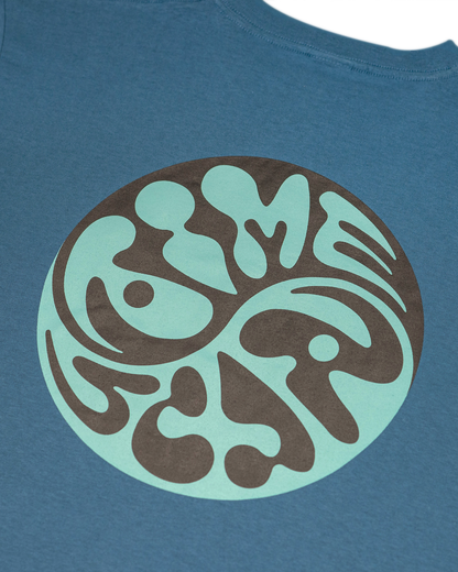 TIMESCAN Yin Yang Tee - Blue