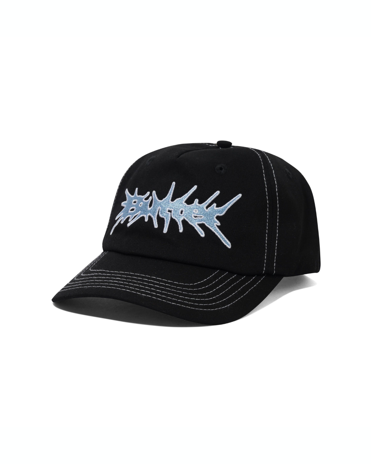 BUTTER GOODS Nail 5-Panel  Cap - Black