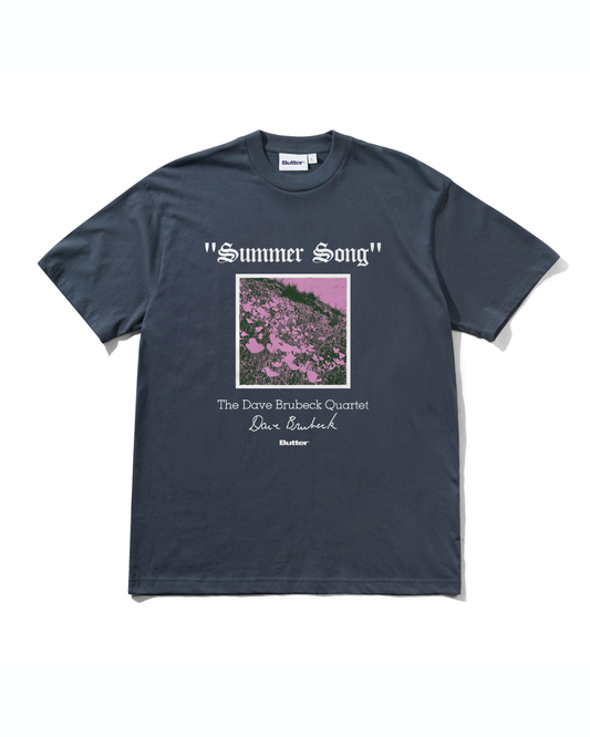 BUTTER GOODS Summer Song Tee - Steel