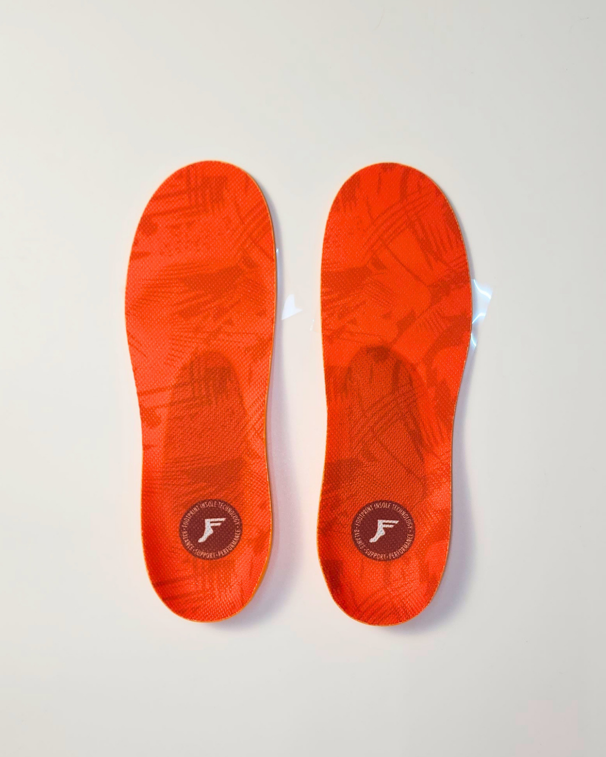 FP King Foam Orthotics Infinity Foam Insoles- Orange Camo