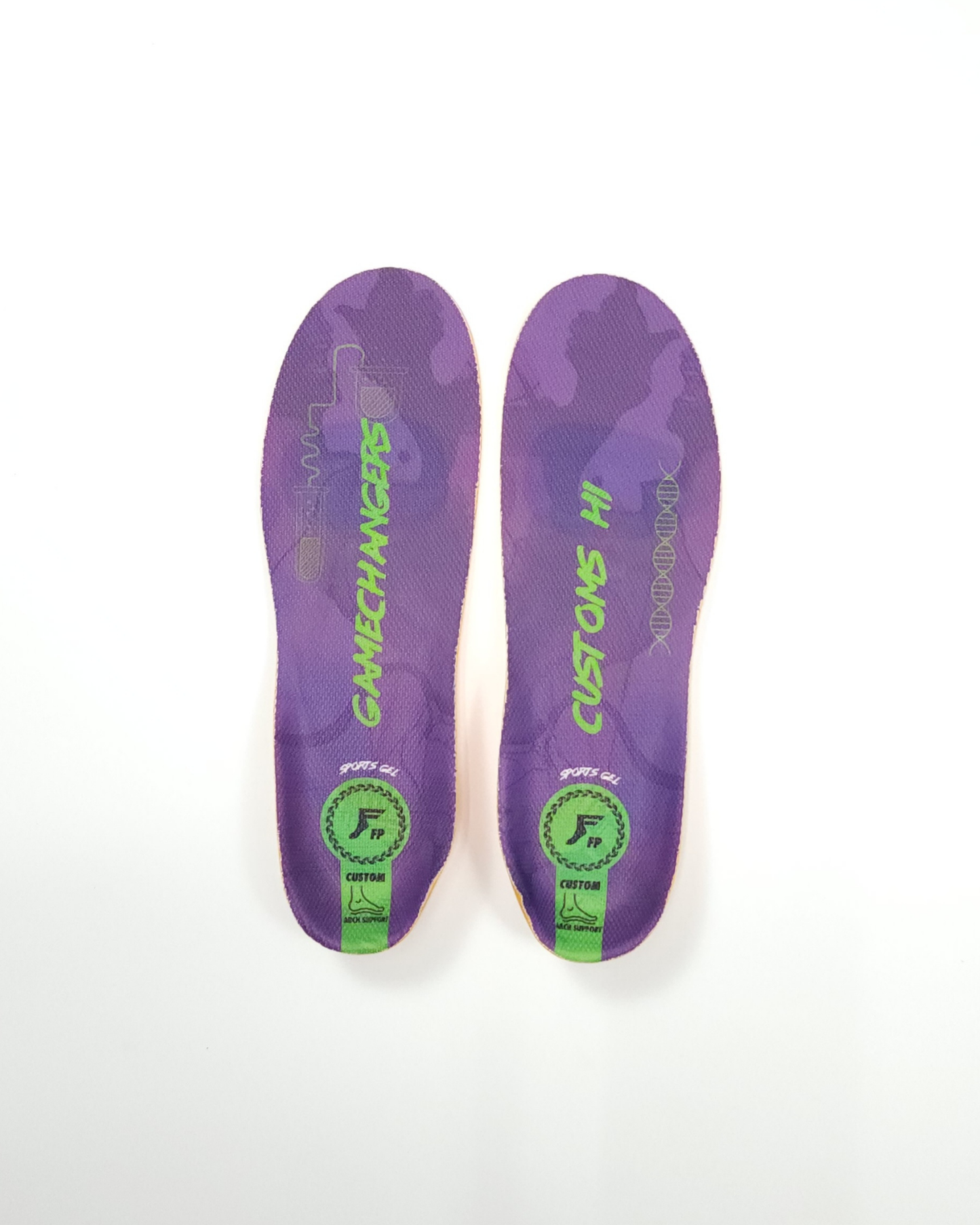 FP Gamechanger Sport Hi Insoles - Sport Purple