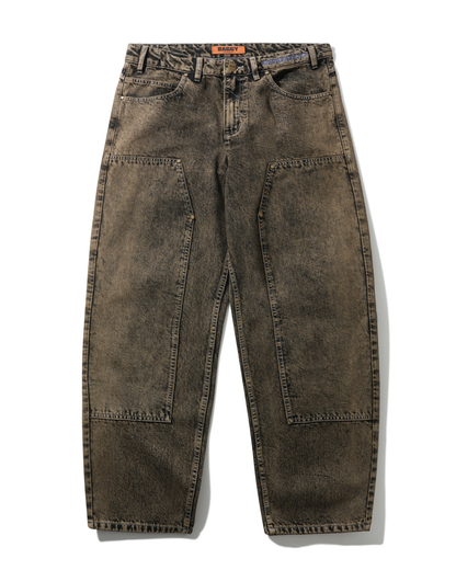 BUTTER GOODS Bronco Denim Jeans - Brown Tint