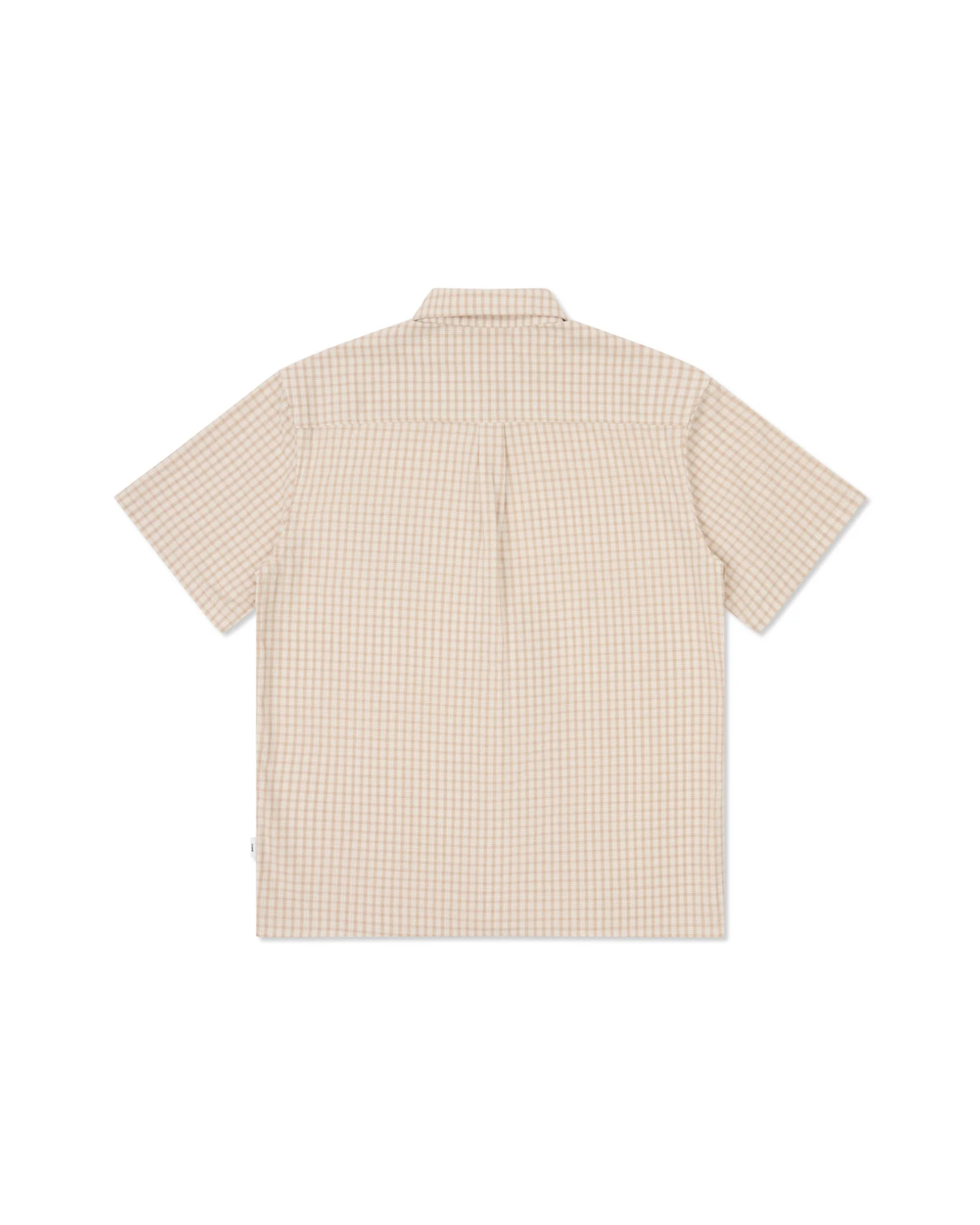 COME SUNDOWN Found Missing Shirt - Light Brown/White