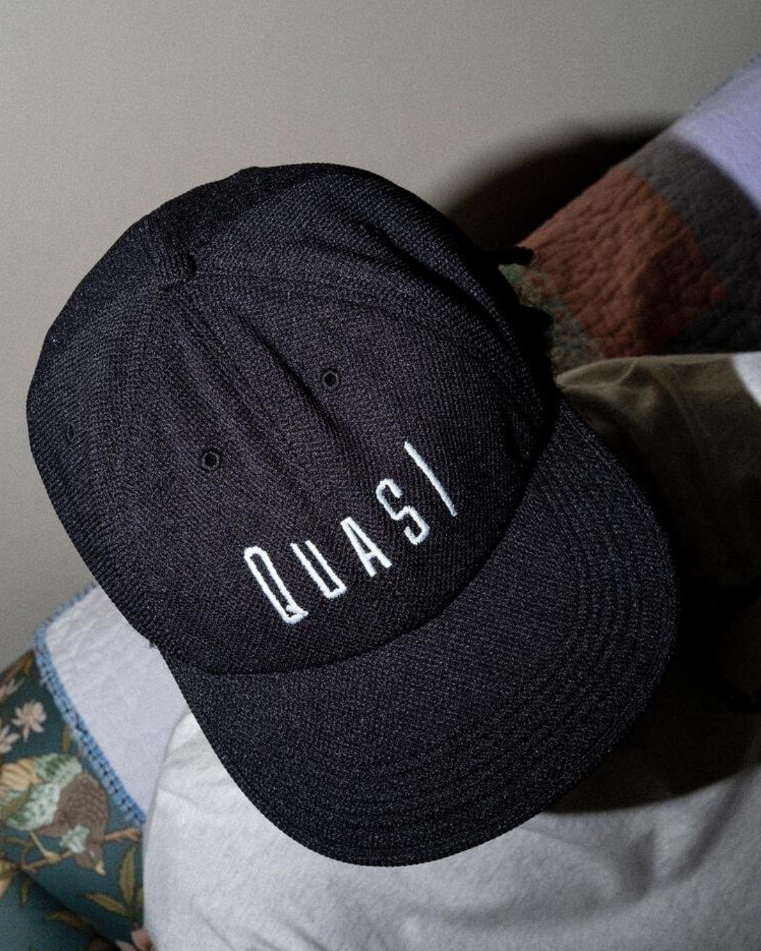 QUASI PE 6 Panel Hat - Black