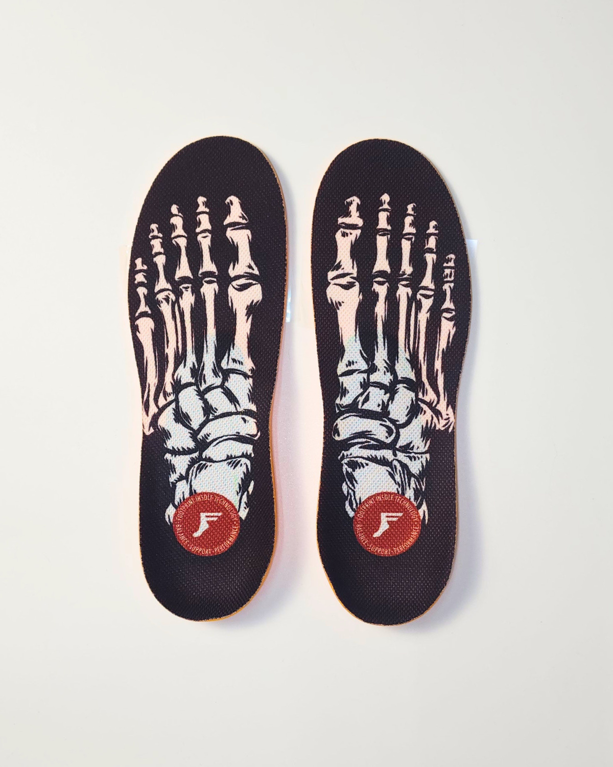 FP King Foam Orthotics Infinity Foam Insoles - Skeleton Black