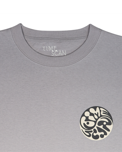 TIMESCAN Yin Yang Tee - Grey