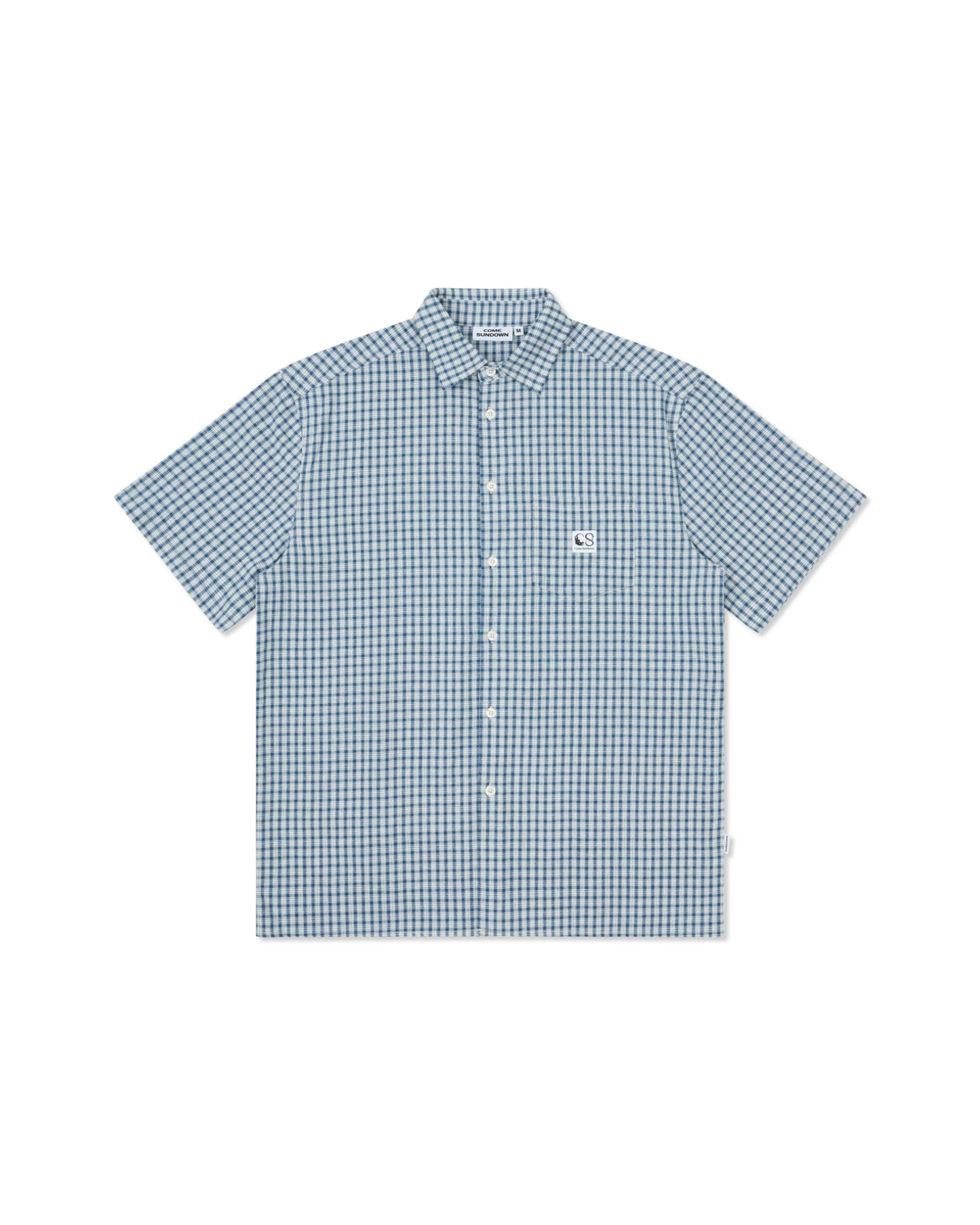 COME SUNDOWN Found Missing Shirt - Blue/White